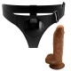 PRETTY LOVE HARNESS BRIEFS ARNaS UNIVERSAL CON DILDO MICHEAL 20 CM NEGRO