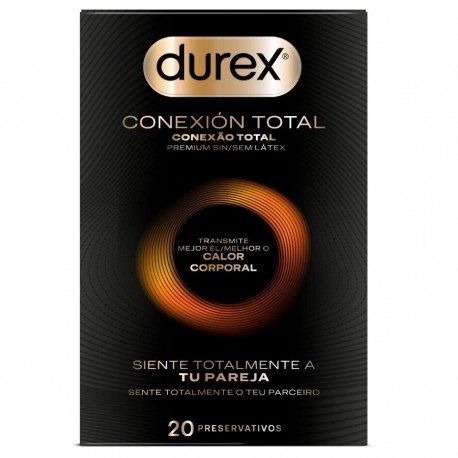 DUREX CONEXIaN TOTAL ULTRA FINO PLUS SIN LaTEX 20 UNIDADES