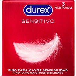 DUREX SENSITIVO 3 UNIDADES