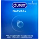 DUREX PRESERVATIVOS NATURAL 3 UNIDADES