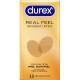 DUREX PRESERVATIVOS REAL FEEL SIN LaTEX 12 UNIDADES