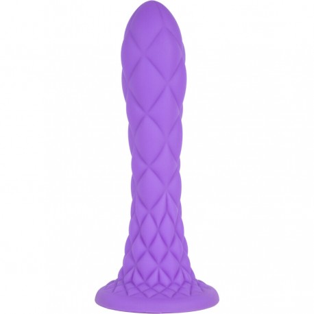 SILEXD DREAMY DILDO FANTASY SILICONA LIQUIDA TERMOREACTIVO VIOLETA 185 CM