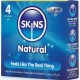 SKINS NATURAL PRESERVATIVOS PREMIUM PACK 4