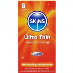 SKINS ULTRAFINOS PRESERVATIVOS PREMIUM PACK 8
