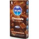 SKINS PRESERVATIVOS PREMIUM SABOR CHOCOLATE PACK 8