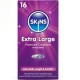 SKINS TAMAaO XL PRESERVATIVOS PREMIUM PACK 16