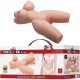 CRAZY BULL LILY MASTURBADOR FEMENINO TORSO REALaSTICO VAGINA Y ANAL 4 KG