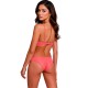 PASSION INTIMARI SET SUJETADOR BRAGAS ROSA S M