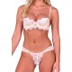 PASSION TIVOLEA SET SUJETADOR TANGA ROSA CLARO S M