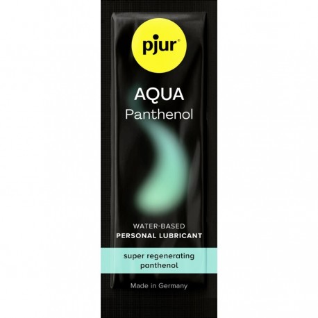PJUR AQUA PANTHENOL LUBRICANTE BASE AGUA 2 ML