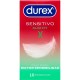 DUREX SENSITIVO SLIM FIT 10 UNIDADES