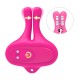 ARMONY PINZAS PARA PEZONES MAGNaTICA CON VIBRACIaN FORMA CONEJO ROSA