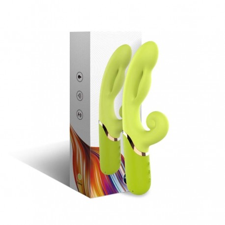 ARMONY VIBRADOR ESTIMULADOR PUNTO A INFLABLE VERDE