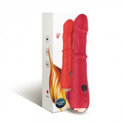 ARMONY DILDO VIBRADOR ESTIMULADOR PUNTO A TERMOAJUSTABLE ROJO
