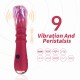 ARMONY DILDO VIBRADOR ESTIMULADOR PUNTO A TERMOAJUSTABLE ROJO