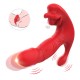 ARMONY VIBRADOR ANAL PANTY ESTIMULADOR PUNTO C Y G CONTROL REMOTO ROJO