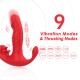ARMONY VIBRADOR ANAL PANTY ESTIMULADOR PUNTO C Y G CONTROL REMOTO ROJO