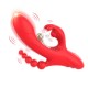 ARMONY VIBRADOR ESTIMULADOR PUNTO G Y CLaTORIS ROJO