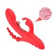 ARMONY VIBRADOR ESTIMULADOR PUNTO G Y CLaTORIS ROJO