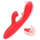 ARMONY VIBRADOR ESTIMULADOR PUNTO G Y CLaTORIS CON LENGUA OSCILANTE ROJO