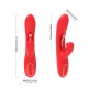 ARMONY VIBRADOR ESTIMULADOR PUNTO G Y CLaTORIS CON LENGUA OSCILANTE ROJO