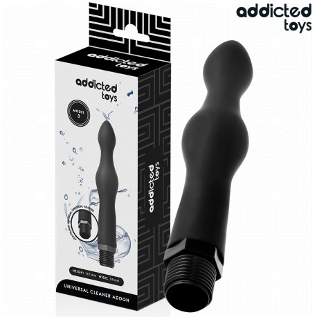 ADDICTED TOYS LIMPIADOR ANAL CON ADAPTADOR UNIVERSAL MODELO 3