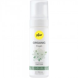 PJUR ORGANIC FRESH ESPUMA REFRESCANTE VEGANA SIN ENJUAGUE 150 ML