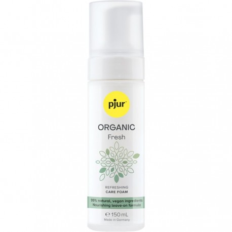 PJUR ORGANIC FRESH ESPUMA REFRESCANTE VEGANA SIN ENJUAGUE 150 ML