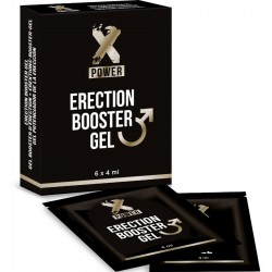 XPOWER ERECTION BOOSTER GEL POTENCIADOR ERECCION 6 X 4 ML