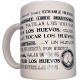 DIABLO PICANTE TAZA BLANCA DE SINaNIMOS HUEVOS 370 ML