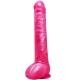 BAILE DONG DILDO REALaSTICO ROSA CON VENTOSA