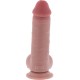 GET REAL PENE REALaSTICO DELUXE CON TESTaCULOS EXTRA GRUESO 20 CM
