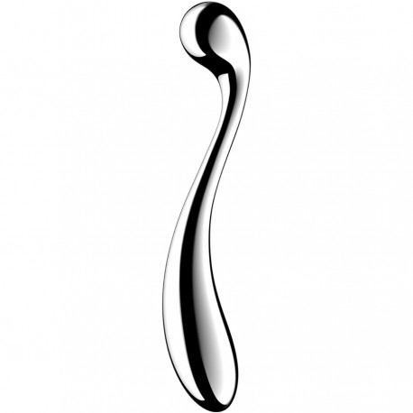 SATISFYER STAR FORCE 4 DILDO ACERO INOXIDABLE DOBLE USO