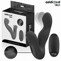 ADDICTED TOYS MASAJEADOR PROSTaTICO OSCILANTE CON MODO PULSACIONES CONTROL REMOTO