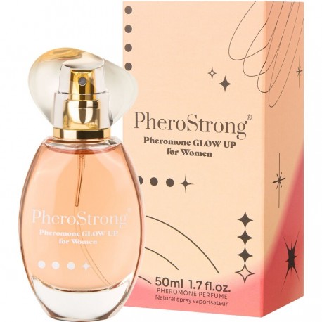 PHEROSTRONG GLOW UP PERFUME CON FEROMONAS PARA MUJER 50 ML