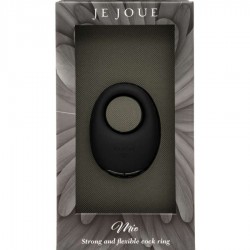 JE JOUE MIO ANILLO PARA EL PENE VIBRADOR FUERTE Y FLEXIBLE NEGRO