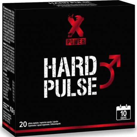 XPOWER HARD PULSE TRATAMIENTO EXPRaS 10 DaAS ERECCIaN Y RESISTENCIA 20 CaPSULAS
