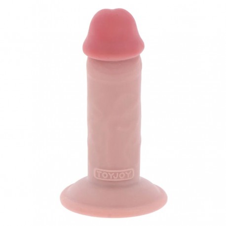GET REAL DILDO DELUXE DONG GRUESO DE DOBLE DENSIDAD TPE 13 CM