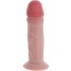 GET REAL DILDO DELUXE DONG GRUESO DE DOBLE DENSIDAD TPE 23 CM