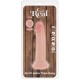GET REAL DILDO DELUXE DONG GRUESO DE DOBLE DENSIDAD TPE 23 CM