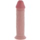 GET REAL DILDO DELUXE DONG GRUESO DE DOBLE DENSIDAD TPE 32 CM