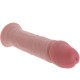 GET REAL DILDO DELUXE DONG GRUESO DE DOBLE DENSIDAD TPE 32 CM
