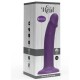 GET REAL DILDO REALISTA VIBRADOR DE SILICONA MORADO 195 CM