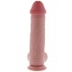 GET REAL PENE REALaSTICO DELUXE CON TESTaCULOS EXTRA GRUESO 31 CM