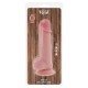 GET REAL PENE REALaSTICO DELUXE CON TESTaCULOS EXTRA GRUESO 345 CM
