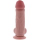 GET REAL PENE REALaSTICO DELUXE CON TESTaCULOS EXTRA GRUESO 23 CM
