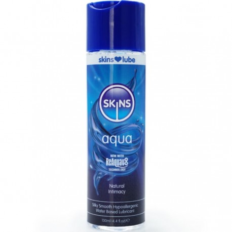 SKINS AQUA LUBRICANTE BASE DE AGUA 130 ML