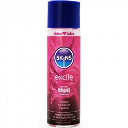 SKINS EXCITE LUBRICANTE BASE DE AGUA 130 ML