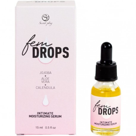 SECRETPLAY FEM DROPS SaRUM HIDRATANTE aNTIMO 15 ML