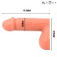 MR INTENSE FLOPPY PACKER PENE REALaSTICO CON TESTaCULOS FLaCIDO TALLA S
